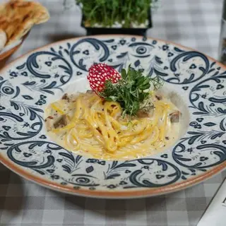Tagliolini con Funghi Porcini