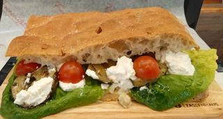 5-. Schiacciata vegetariana 5