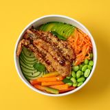 Պոկե տեմպուրա ծովախեցգետնով