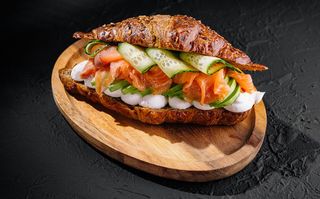 Sandwich croissant „Philadelphia”