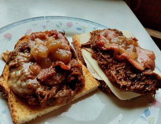 Tosta De Pulled Pork