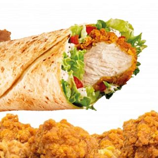 Menu Durum Kentucky + Patatas + Refresco (330 ml.)