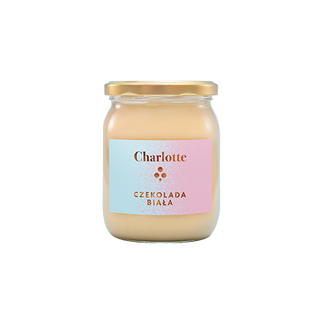 Krem Charlotte z białej czekolady mini