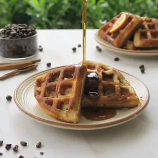 2 Waffles + Syrup