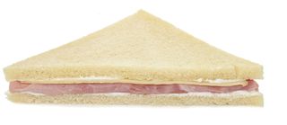 Tramezzino con cotto e fontina