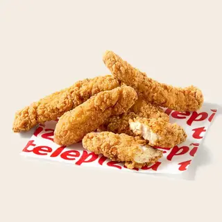 6 Tiras de Frango