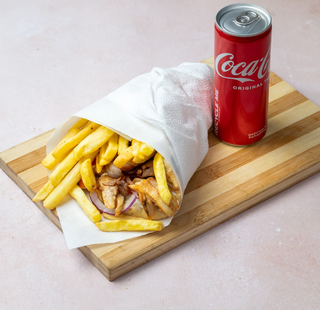 Mega giros + coca cola 0.25