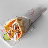 Малък дюнер + капи пълпи портокал (330мл)