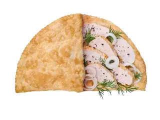 Чебурек з індичкою та куркою (170g)