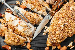 Pechuga De Pollo Con Almendras