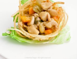 Nido di patate con manzo