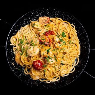 Spaghetti cu creveți
