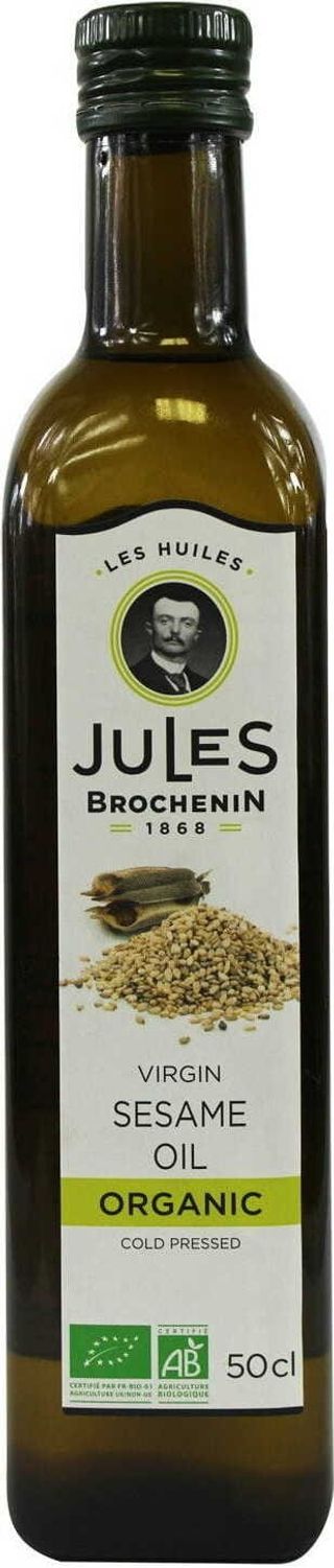 OLEJ SEZAMOWY VIRGIN BIO 500 ml - JULES BROCHENIN