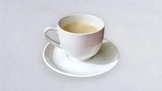 Kawa z kardamonem i mlekiem kokosowym