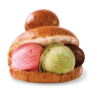 Brioche con gelato