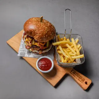 Double bacon burger xxl 
