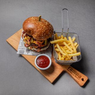 Double bacon burger xxl 