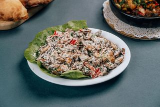 სოკოს სალათი