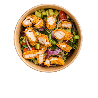 SAŁATKA ZE STRIPSAMI 