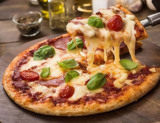 Pizza De Bacon (Familiar)