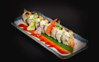 A395 - Uramaki ebithen pistacchio 8 pezzi