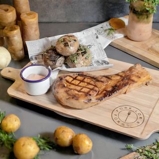 Cotlet de porc la jar