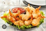Plat crevettes aux Amandes