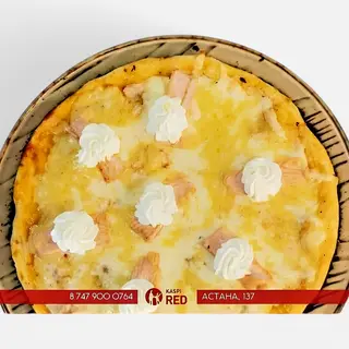 Пицца с семгой 