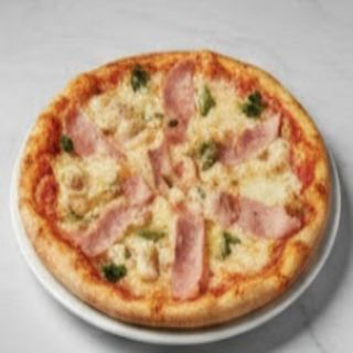 Pizza jamón y queso (30 cm.)