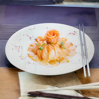 Carpaccio di salmone 6 pezzi