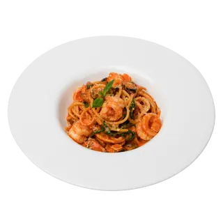 Паста з морепродуктами (320г)