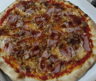 Pizza barbacoa (33 cm)
