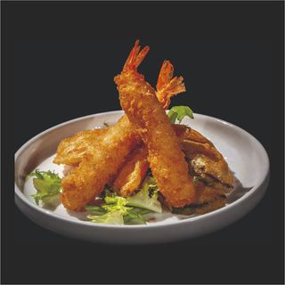 71 tempura verdura y lancostinos