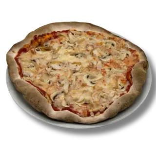Pizza De Pollo Y Champiñones (33cm)