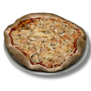 Pizza De Pollo Y Champiñones (33cm)