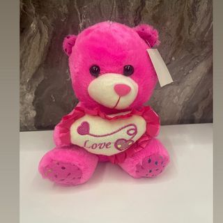 Nounours rose fushia