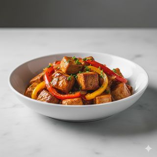 Maiale con peperoni