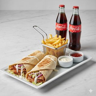 Menú Para Dos (2X Durum)