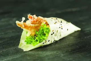 Temaki flower soia - 1 pezzo