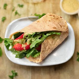 Hummus & Sweet Pepper Wrap (Vegan)