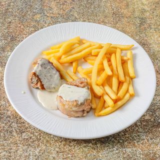 Solomillo De Ternera Con Guarnición