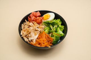Chicken Egg Poke