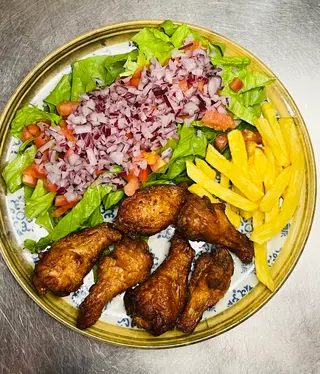 Plato de alitas 