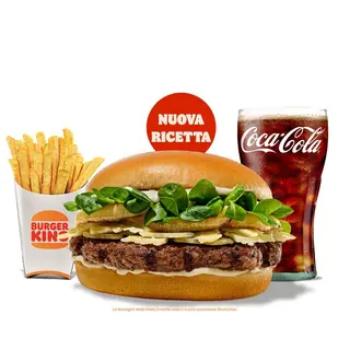 The Parmigiano Reggiano burger - menù