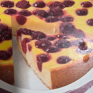 Porcion Chesee cake frutos rojos