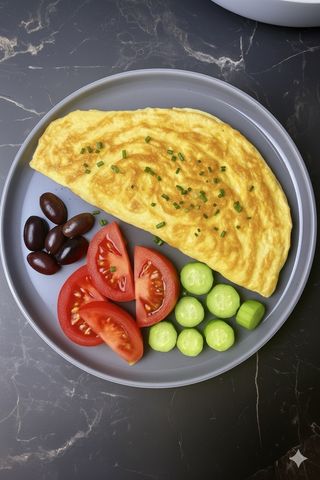 Омлет със сирене