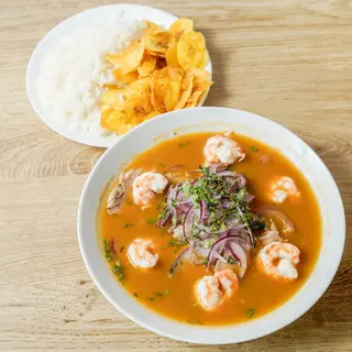 Encebollado mixto