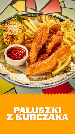 Paluszki z kurczaka