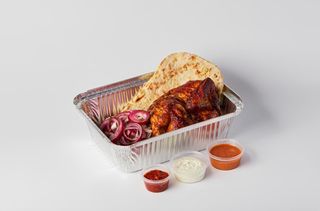 Половина курицы