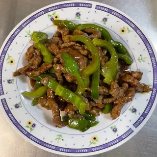 Ternera Con Pimientos